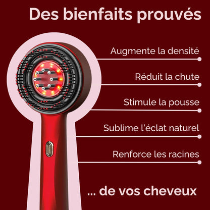 Brosse Thérapie LED – LumiHair®